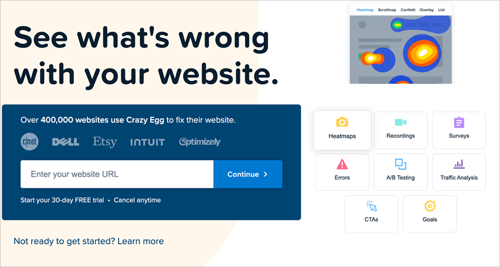crazy-egg-ecommerce-analytics-tool - OnePageGA Crazy Egg ecommerce analytics tool